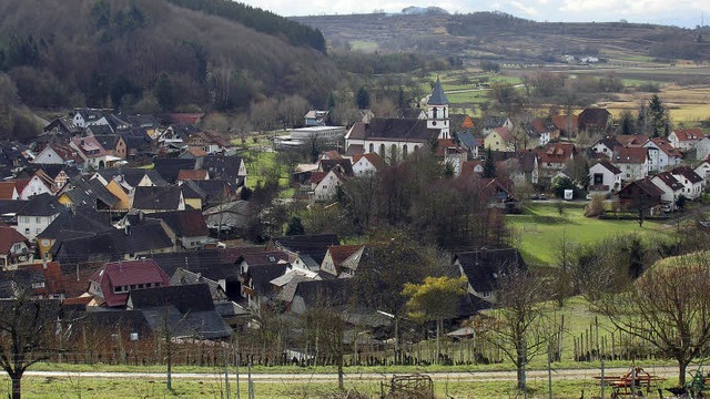 Blick auf den rund 750 Einwohner zhlenden Herbolzheimer Stadtteil  Bleichheim.  | Foto: Michael Haberer