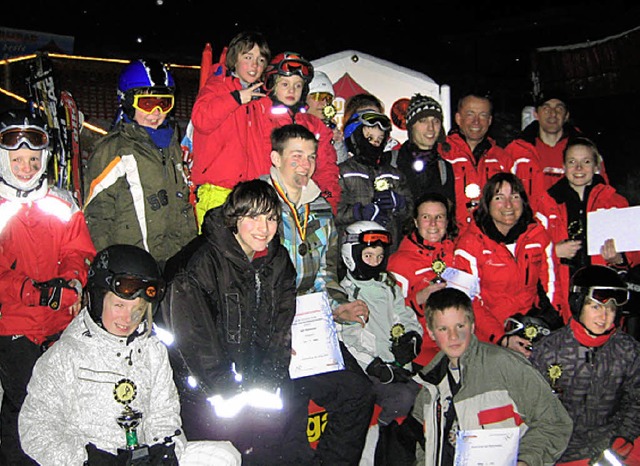 Der Skiclub Maulburg feierte in Todtnauberg die Sieger der Dorfmeisterschaften.   | Foto: Privat