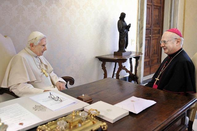 Papst unterstützt Bischöfe