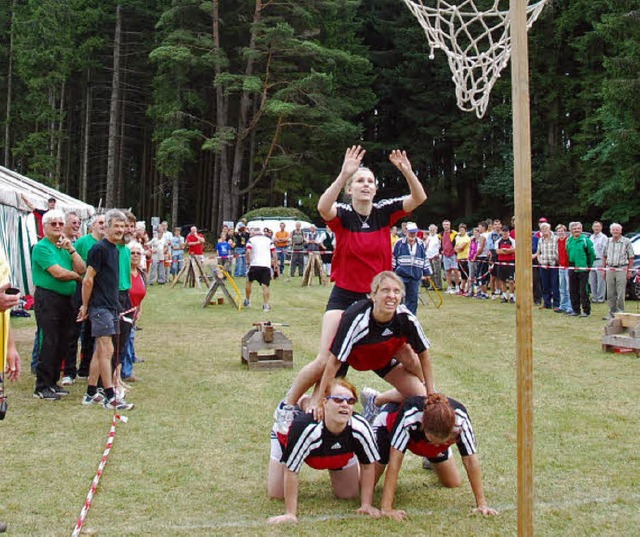 Das Markgrfler Bergturnfest auf dem W...nkt im Vereinsjahr des TuS Dachsberg.   | Foto: Archivfoto: Christel Schuster-Stich