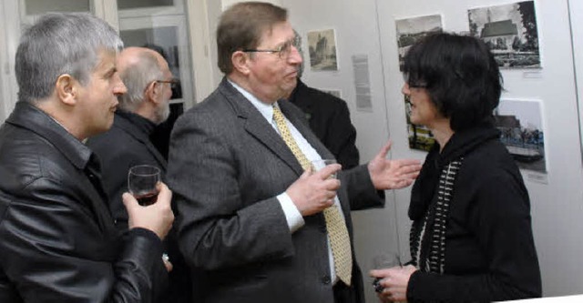 Zahlreiche Besucher interessierten sic...ernderungen in der Stadtentwicklung.   | Foto: Jannik Schall