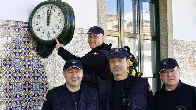 Bei Rekordfahrten immer im  Kampf gegen die Uhr: Die Eisenbahnfreunde Kenzingen.  | Foto: Privat