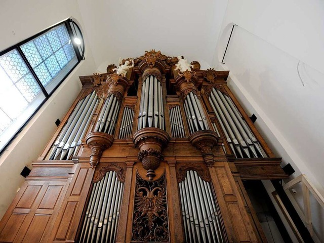 Die Welte-Orgel im Augustinermuseum  | Foto: Ingo Schneider