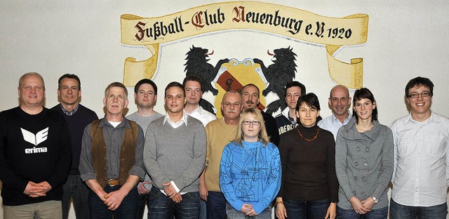 Der neue Vorstand des FC Neuenburg   | Foto: privat