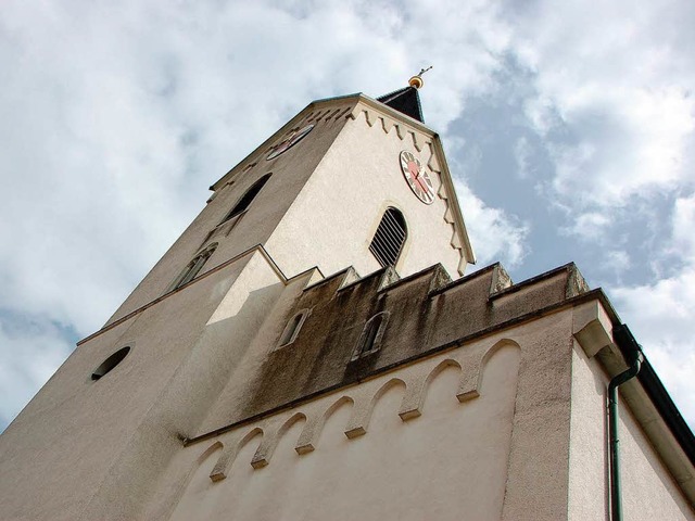 Kirche St. Peter und Paul in Inzlingen... Lrrach die hchste Wahlbeteiligung.   | Foto: Trenz