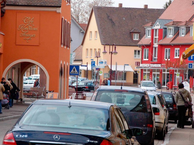 Auch die Verkehrssituation in der Rhei...igte die Teilnehmer der Ideenschmiede.  | Foto: Agnes Pohrt