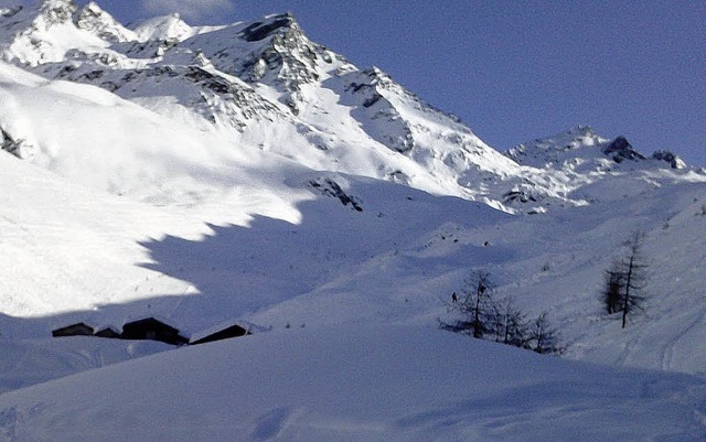 Solche tollen Ausblicke kann man erst ...Skihang vor den eigenen Fen blickt.   | Foto: Amelia Hug