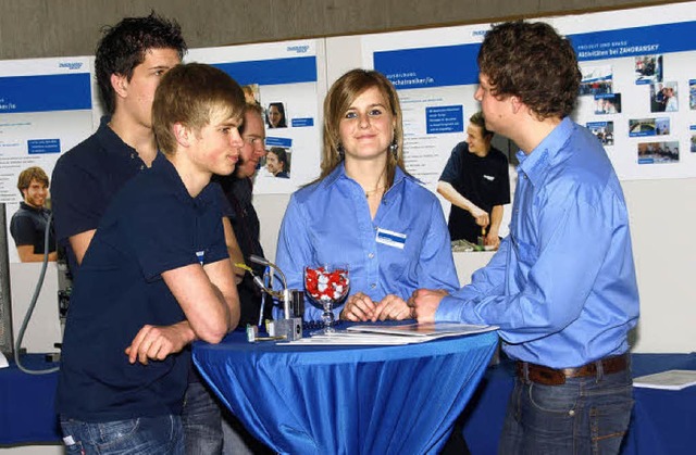 Zufrieden zeigten sich Organisatoren u...es Berufsorientierungstages in Schnau  | Foto: Karin Stckl-Steinebrunner