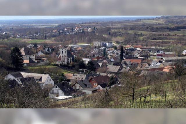 Dorf mit gesunder Struktur