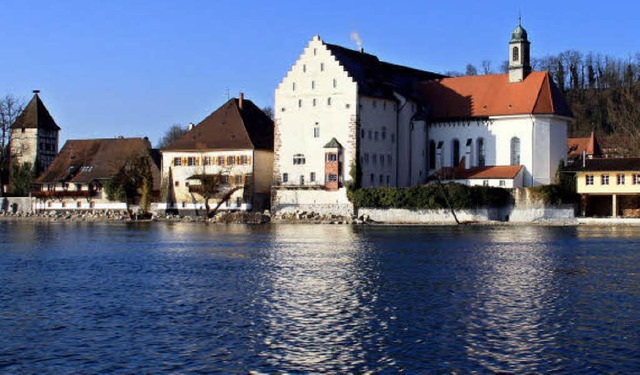 Die Basler Uhren und Schmuckmesse stra...chungen bis nach Schloss Beuggen aus.   | Foto: Spangenberg