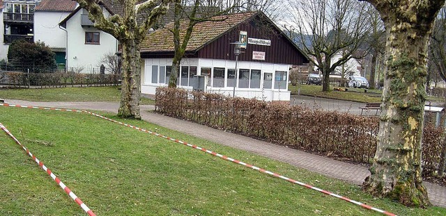 Der Bouleplatz in Seelbach ist bereits abgesteckt.   | Foto: Gemeinde