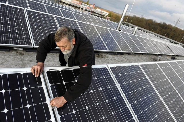 Das ASAG-Autohaus ist nun auch  Solarstrom-Produzent.   | Foto: BZ