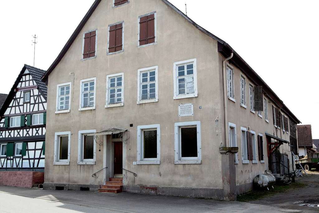 Der Gasthof Kreuz in Krzell.