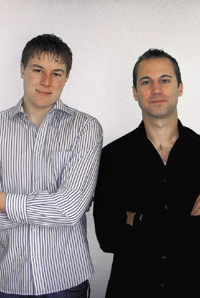Alexandre-Henri Lacarr (links) und Mi...n von den Konzerterlsen profitieren.   | Foto: BZ