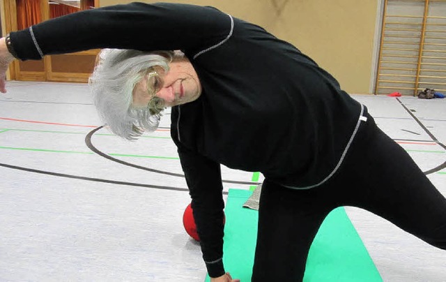 Etliche Damen der Seniorengruppe der F...ymnastik Todtmoos sind  gut in Form.    | Foto: Susanne Filz