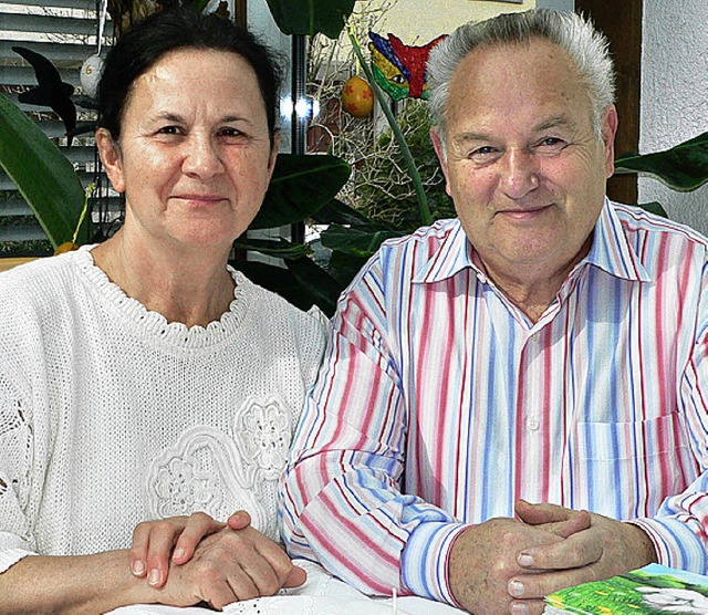 Karl und Elisabeth Stterlin feiern heute goldene Hochzeit.   | Foto: Diehl