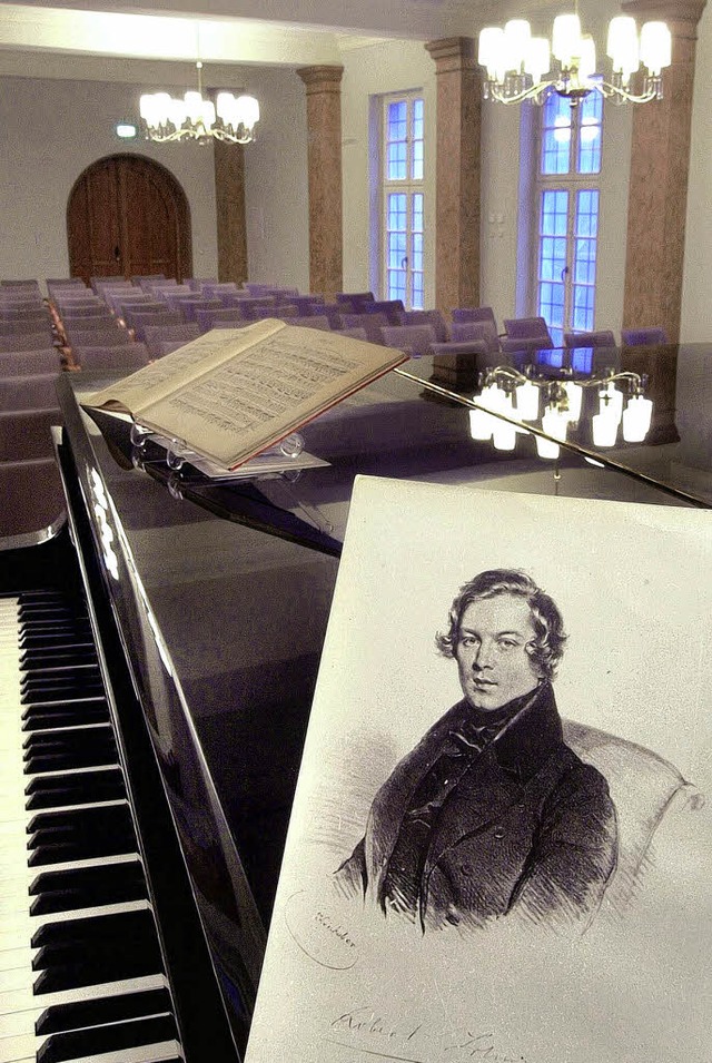Zu gut fr diese Welt: Im lrmigen obe...e Robert Schumann berhrt zu werden.   | Foto: dpa