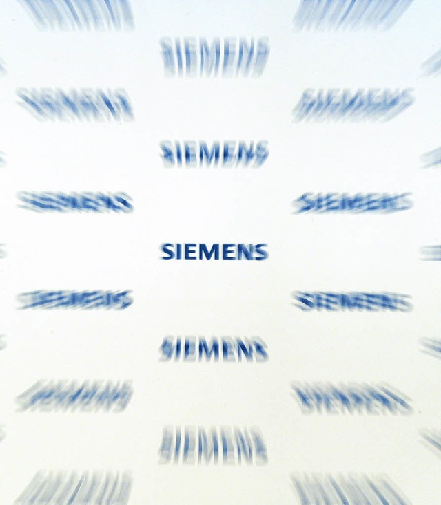 Siemens will sparen.  | Foto: DPA
