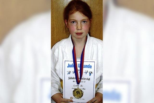 Sdbadische Judo-Meisterin