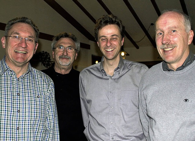 Der Tennisclub Laufenburg startet mit ...tzender Ulf Tonne und Helmut Berger.    | Foto: Charlotte Frse