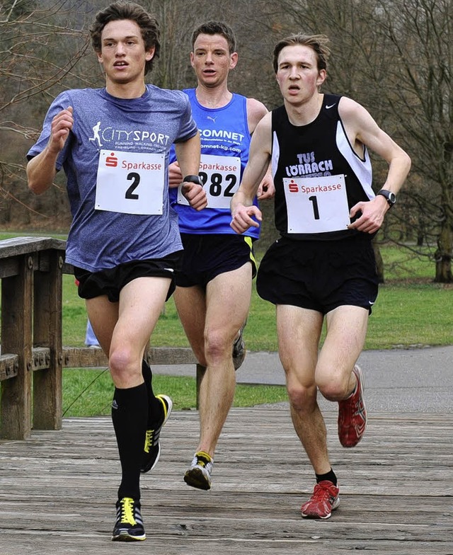 Lange Zeit ein Spitzentrio beim Grttl...Michael Schramm (rechts) und Max Frei.  | Foto: Andr Roos