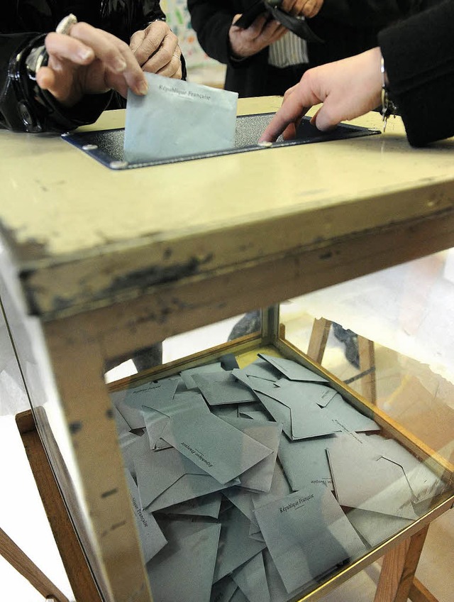 Die Wahlbeteiligung &#8211; hier in Montpellier &#8211;  war  bescheiden.  | Foto: AfP