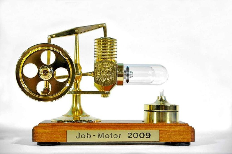 Der Jobmotor – ein Preis für mittelständische Unternehmen. (Foto: Thomas Kunz) Der Jobmotor – ein Preis für mittelständische Unternehmen. (Foto: Thomas Kunz)