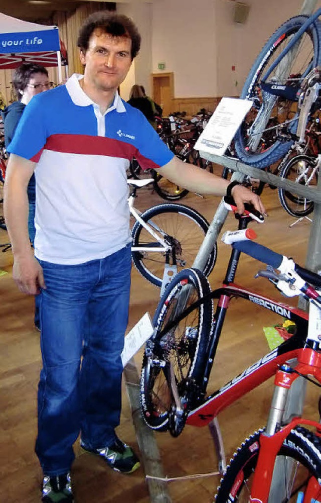 Harald Brugger mchte  die  Bike-messe in eine Sportmesse umwandeln.    | Foto: Inken Kramer
