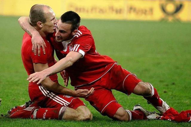 Robben macht den Unterschied: Bayern im Pokalfinale