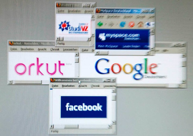 Ein schlechtes Zeugnis stellt die Stif...en sozialen Netzwerken im Internet aus  | Foto: dpa