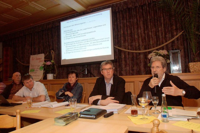 Joachim Fremmer (2.v.l.) und die drei ... Waibel, Willi Vtter und Oskar Kreuz.  | Foto: Patrik Mller