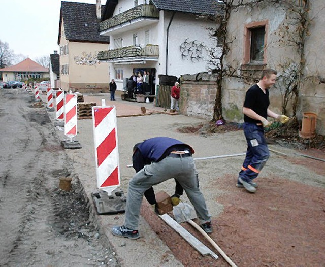 In Wallburg wird derzeit krftig gebaut.   | Foto: Stadt