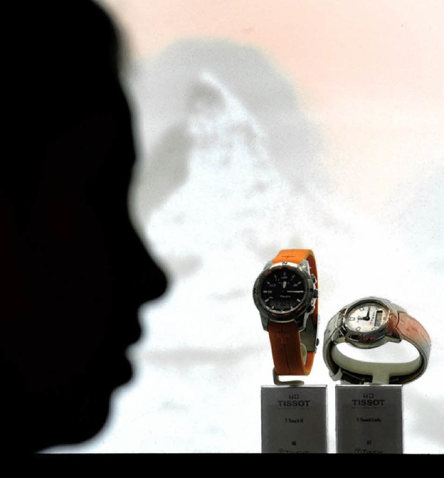 Uhren bei der Basler Messe   | Foto: AFP