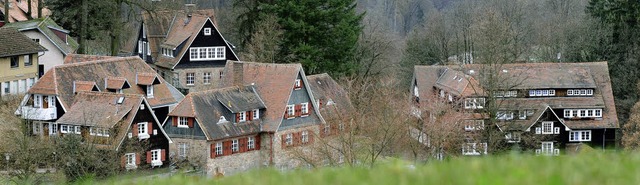 Fernab der Welt und ein Dorf fr sich:...ldschule  im sdhessischen Heppenheim   | Foto: DPA