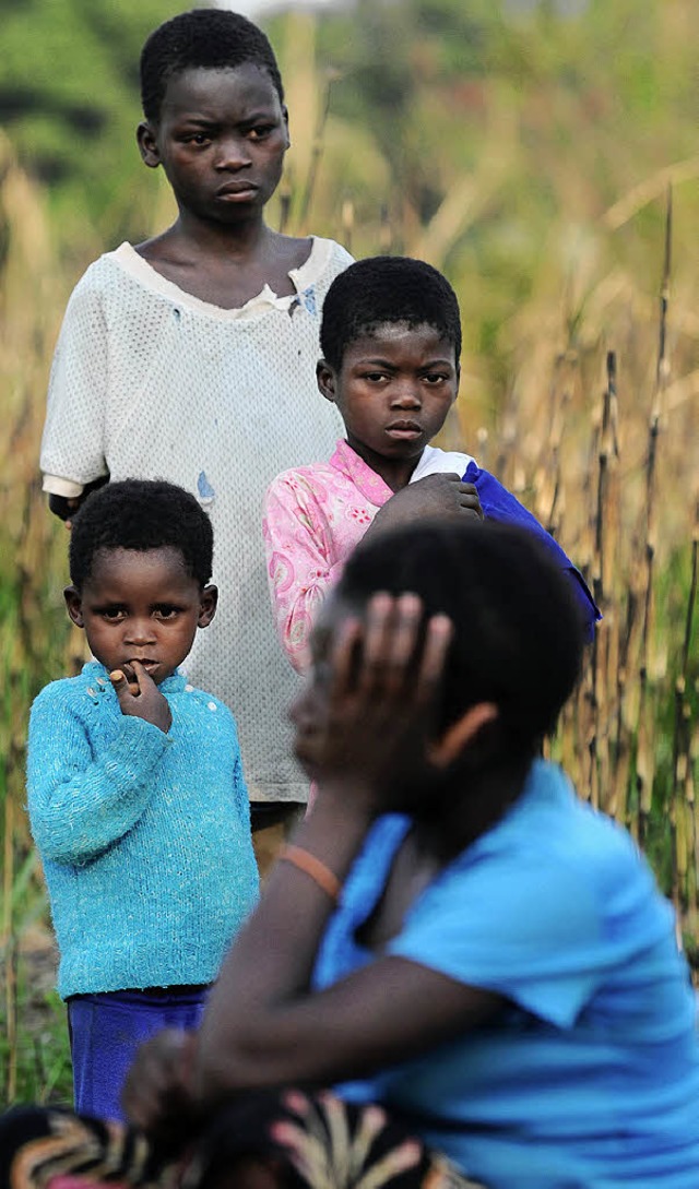 Auch Kinder wurden verschleppt. Sie wu...zwungen, andere Kinder zu erschlagen.   | Foto: Archivbild: AFP