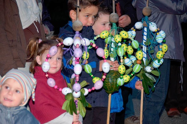 Mit einem Vorabendgottesdienst feierten die Eberfinger das Palmsonntagsfest.  | Foto: Binner-Schwarz