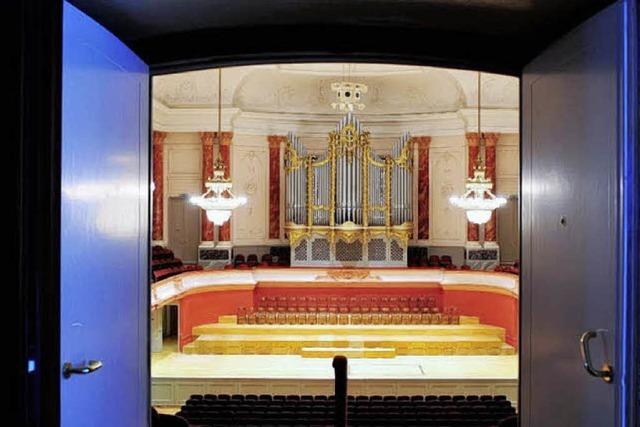 Der Musiksaal wird umfassend modernisiert