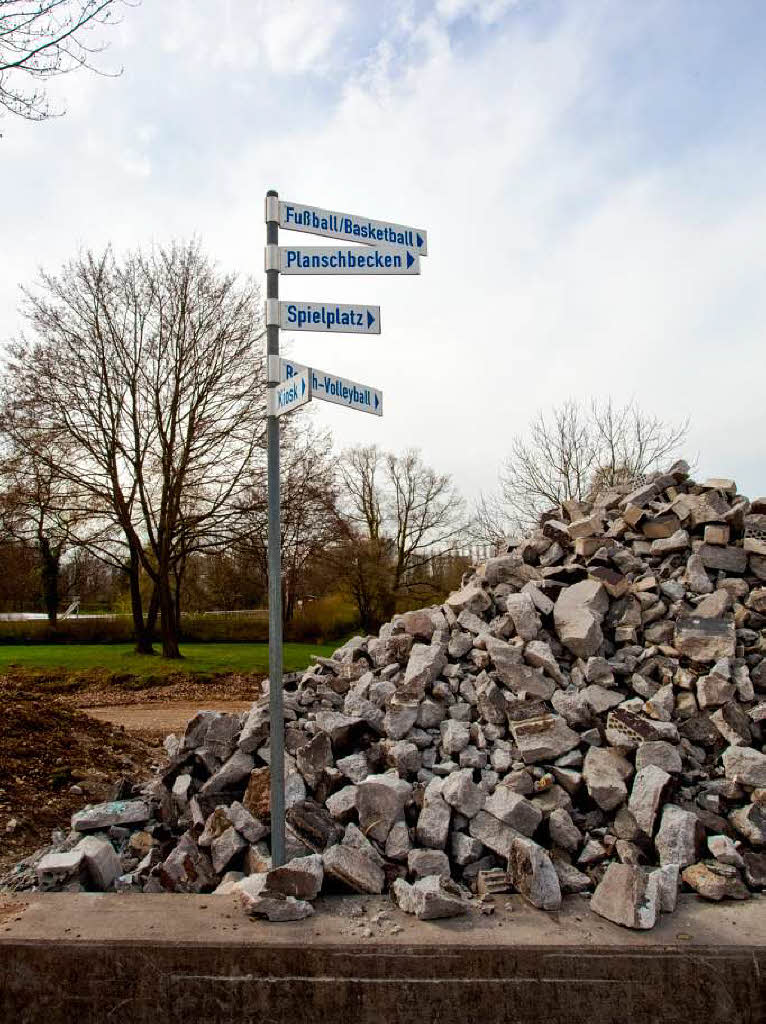 Sanierungsarbeiten im Freiburger Westbad