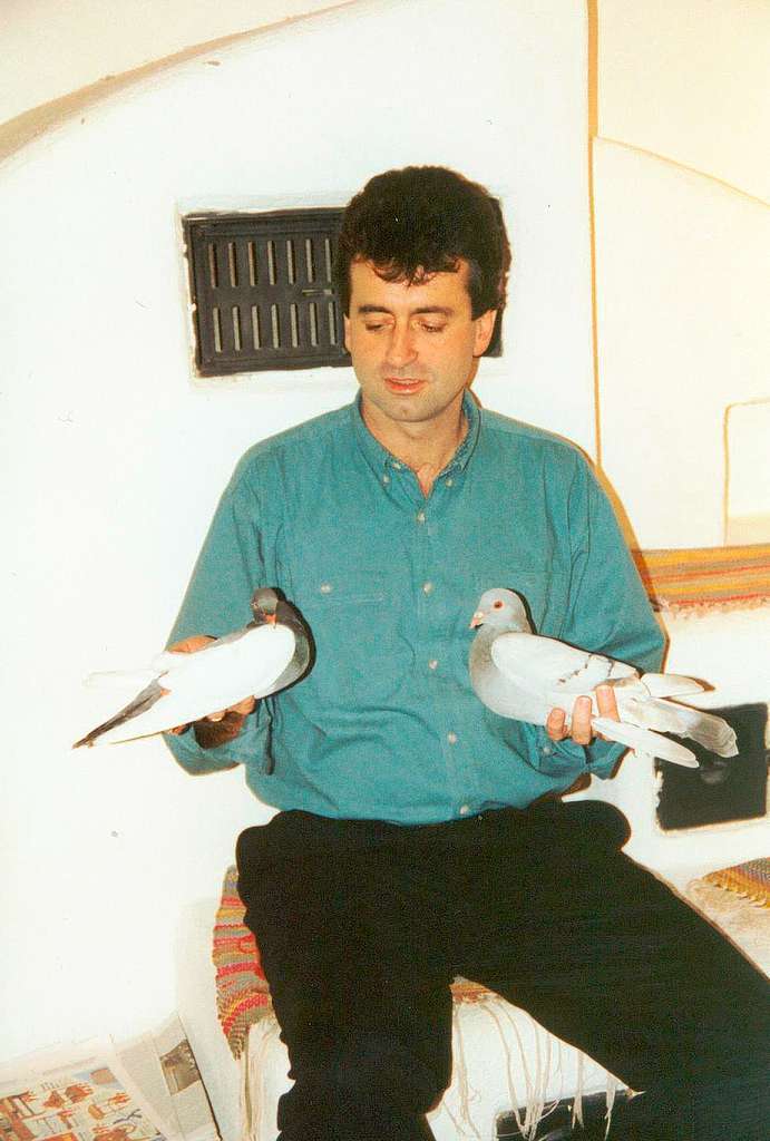 Der Taubenzchter Rausch im Jahr 1994.