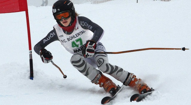 Fnfte im Riesenslalom: Nadine Schneider vom SC Neuenweg   | Foto: Herzog