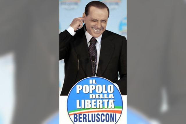 Berlusconi feiert das Ergebnis der Regionalwahlen
