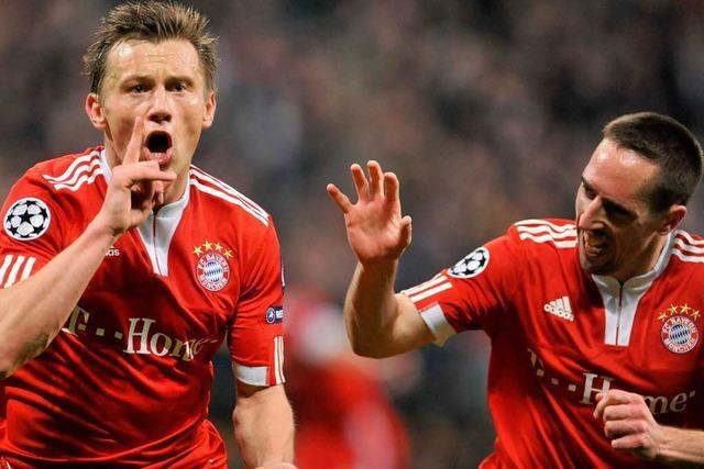 Fotos: Bayern Mnchen besiegt ManU mit 2:1