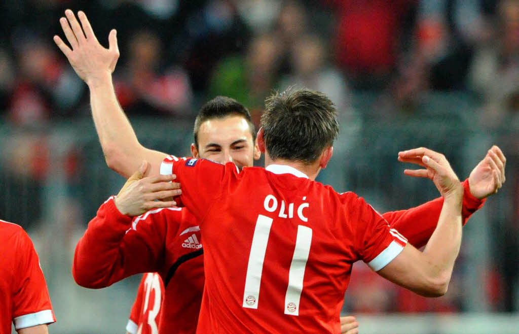 Ottmar Hitzfeld sollte Recht behalten: Ein 2:1 ber ManU traute er den Bayern zu. In der Nachspielzeit schoss Olic den Siegtreffer.