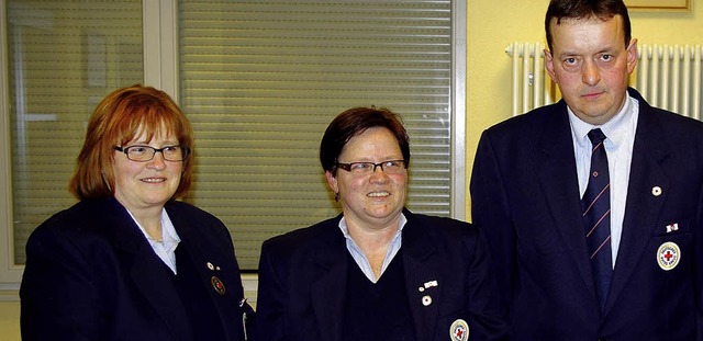 Fr langjhrige Aktivitt beim DRK Eic...hristel Drewlow, und Rudi Trautwein.    | Foto: ernst Bilke