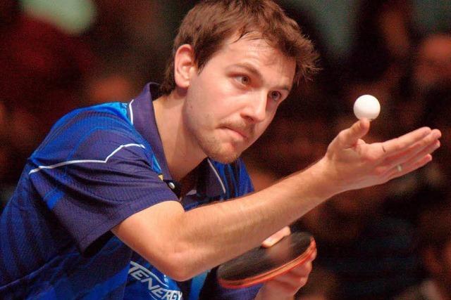 Fotos: Timo Boll in Teningen