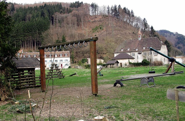 Der Spielplatz im Bergwerk soll verlag...Brgermeister Bhler dem  Gemeinderat.  | Foto: Hartenstein