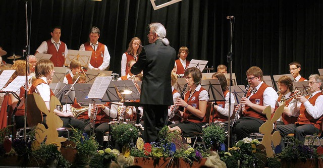 Taktvoll unterhielten die Diersburger Musiker das Publikum.  | Foto: Heidi Fssel