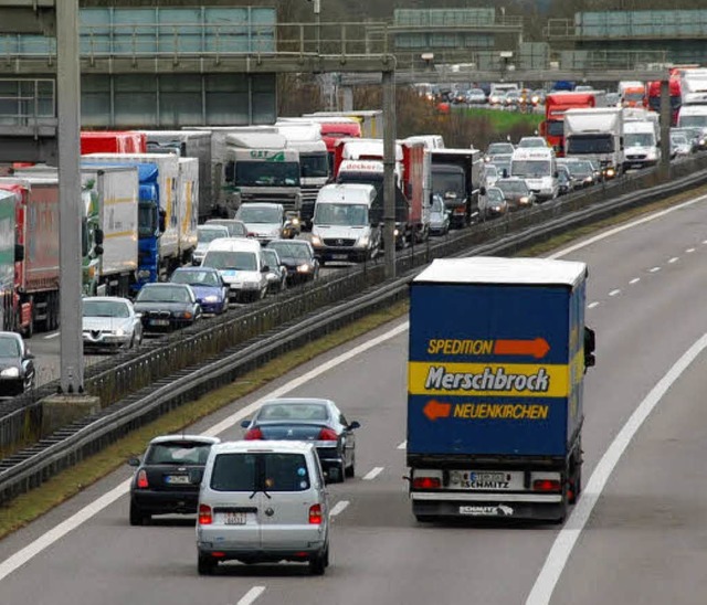 Wenig Osterverkehr: Stau gab&#8217;s nur an Grndonnerstag.   | Foto: LAUBER