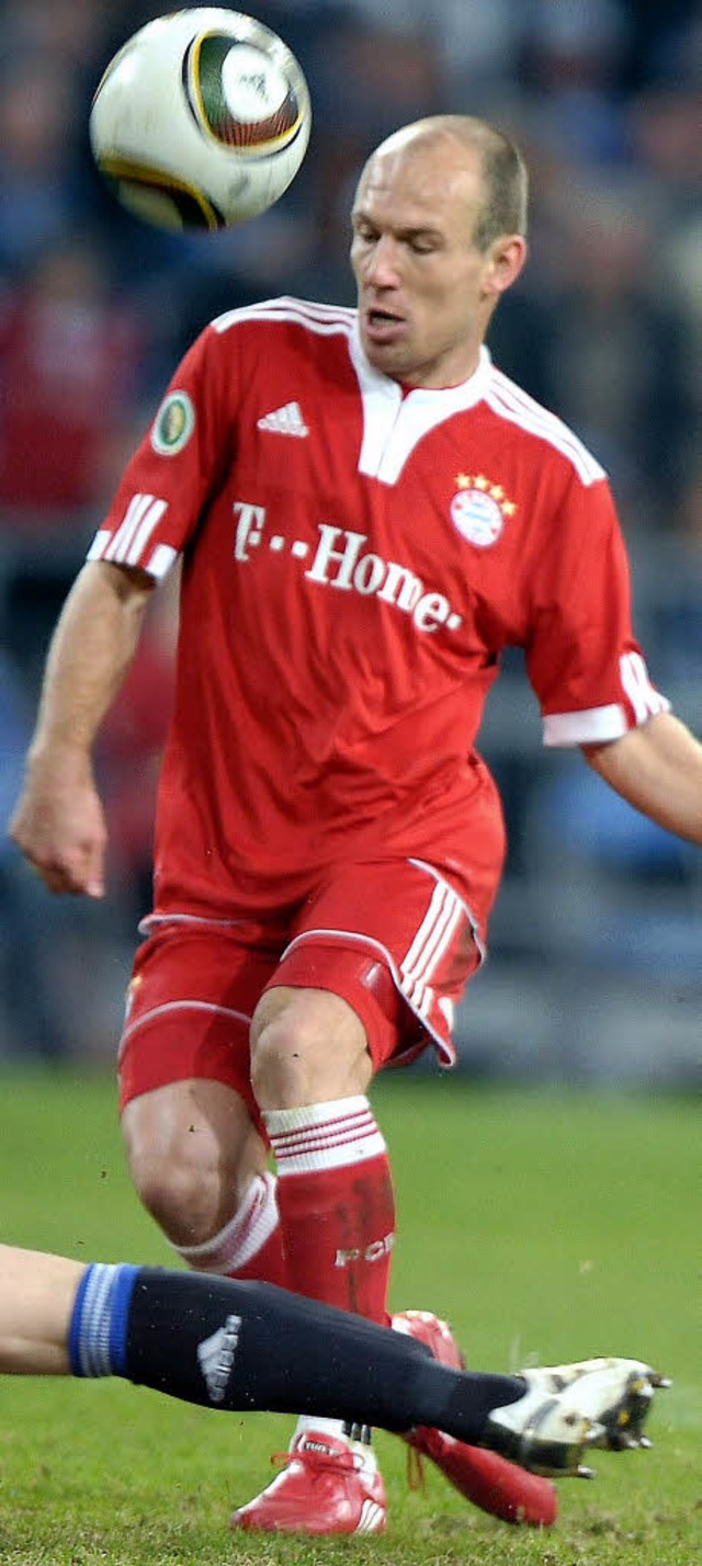 Er ist Bayerns grter Hoffnungstrger: Arjen Robben   | Foto: dpa