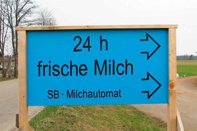 24 Stunden frische Milch